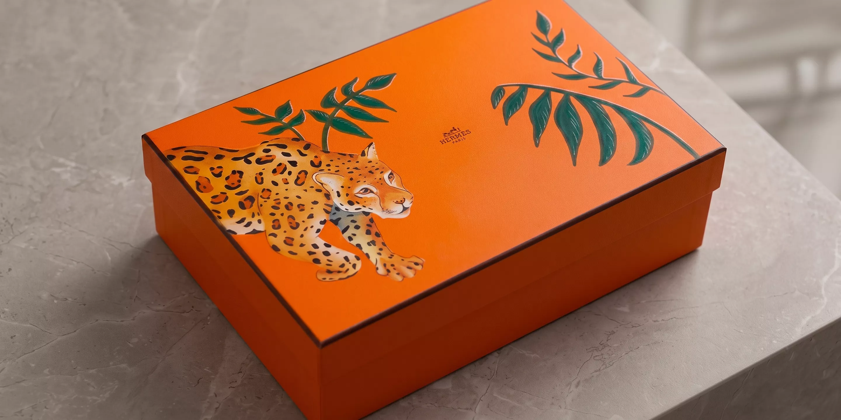 Coffret Hermès personnalisé, année du Tigre par Graphiplus
